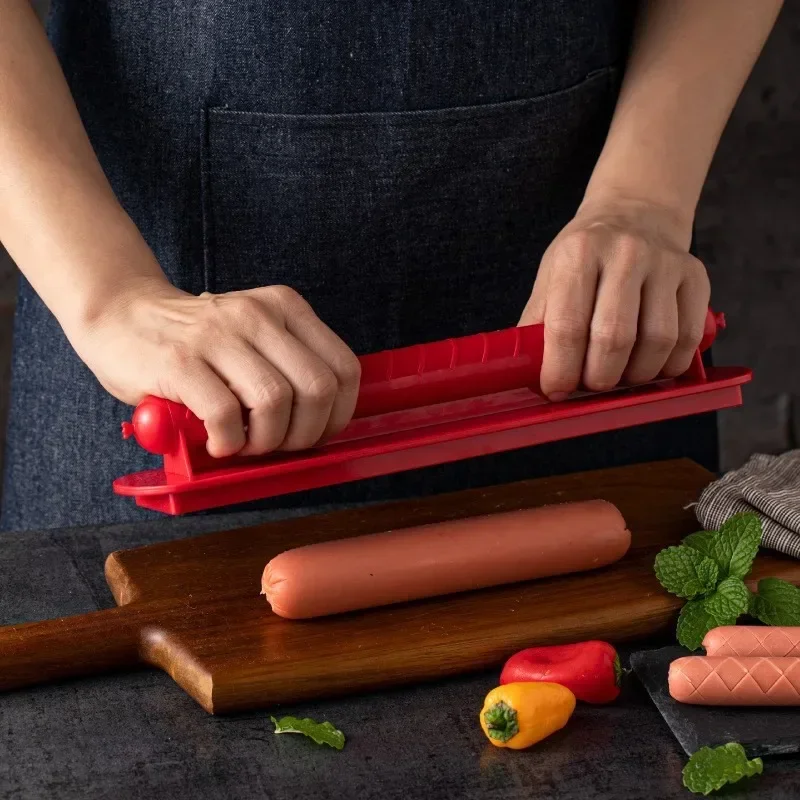 

Hot Dog Slicer Criss Cross Durable - ABS plastic, perfect for crispy edges Criss Cross Household Kitchen Supplies Accessories