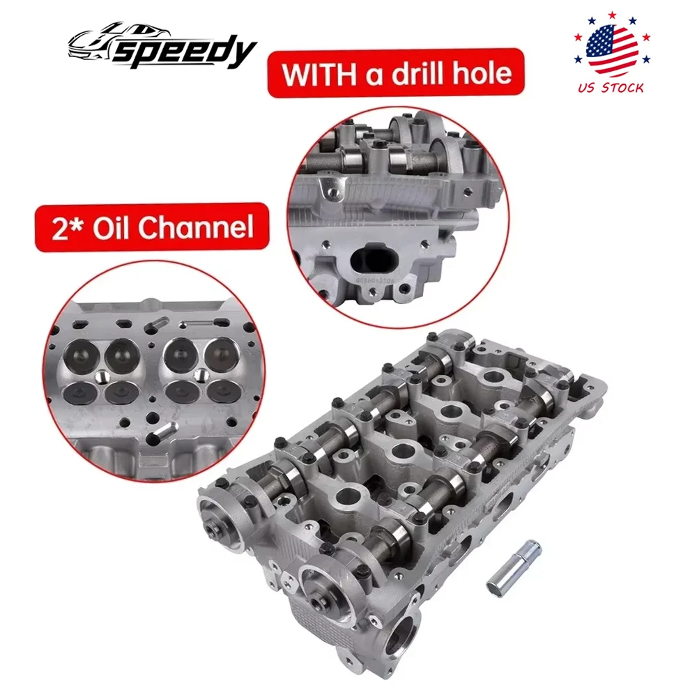 96446922 96378691 96896009 Cabeça de cilindro completa para 2004-2007 Chevrolet Aveo LS LT Base 4 portas 1.6L DOHC