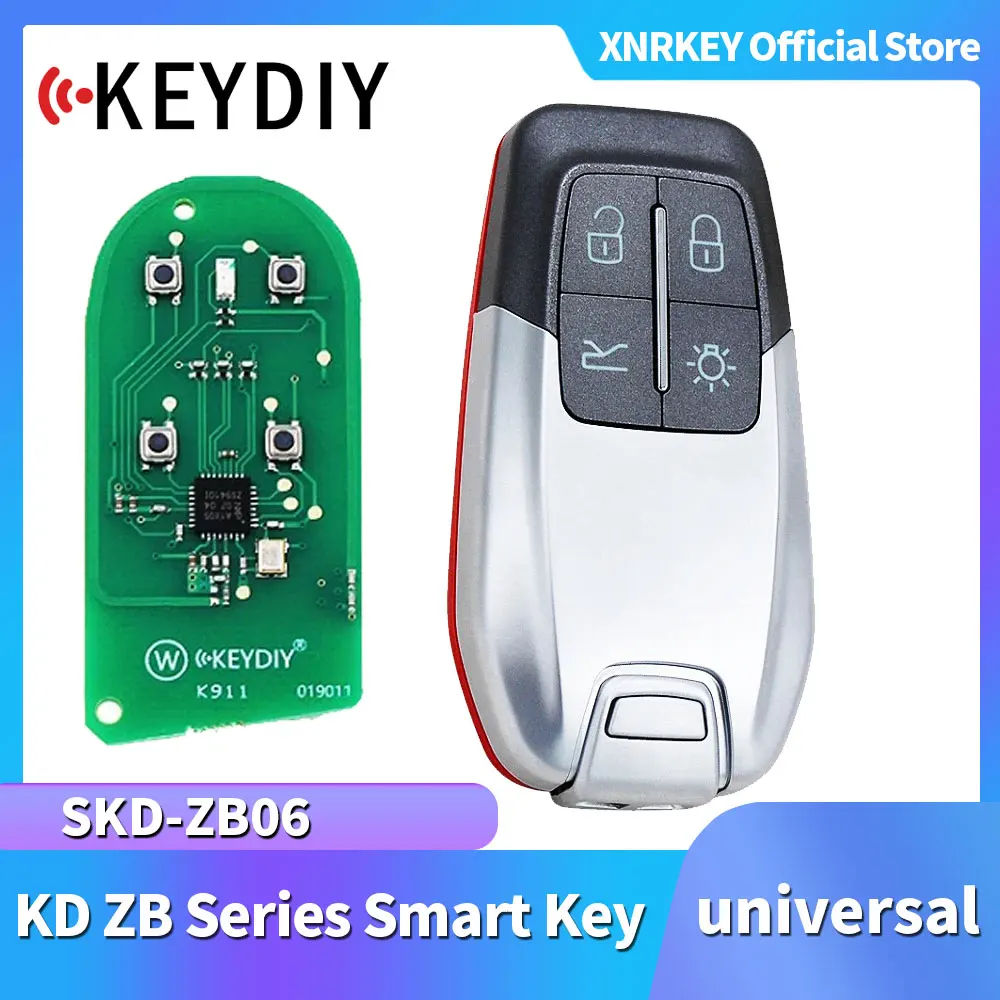 

KEYDIY KD ZB Series Smart Key Car Remote ZB06 for KD-X2 KD-MAX for Ferrari Style