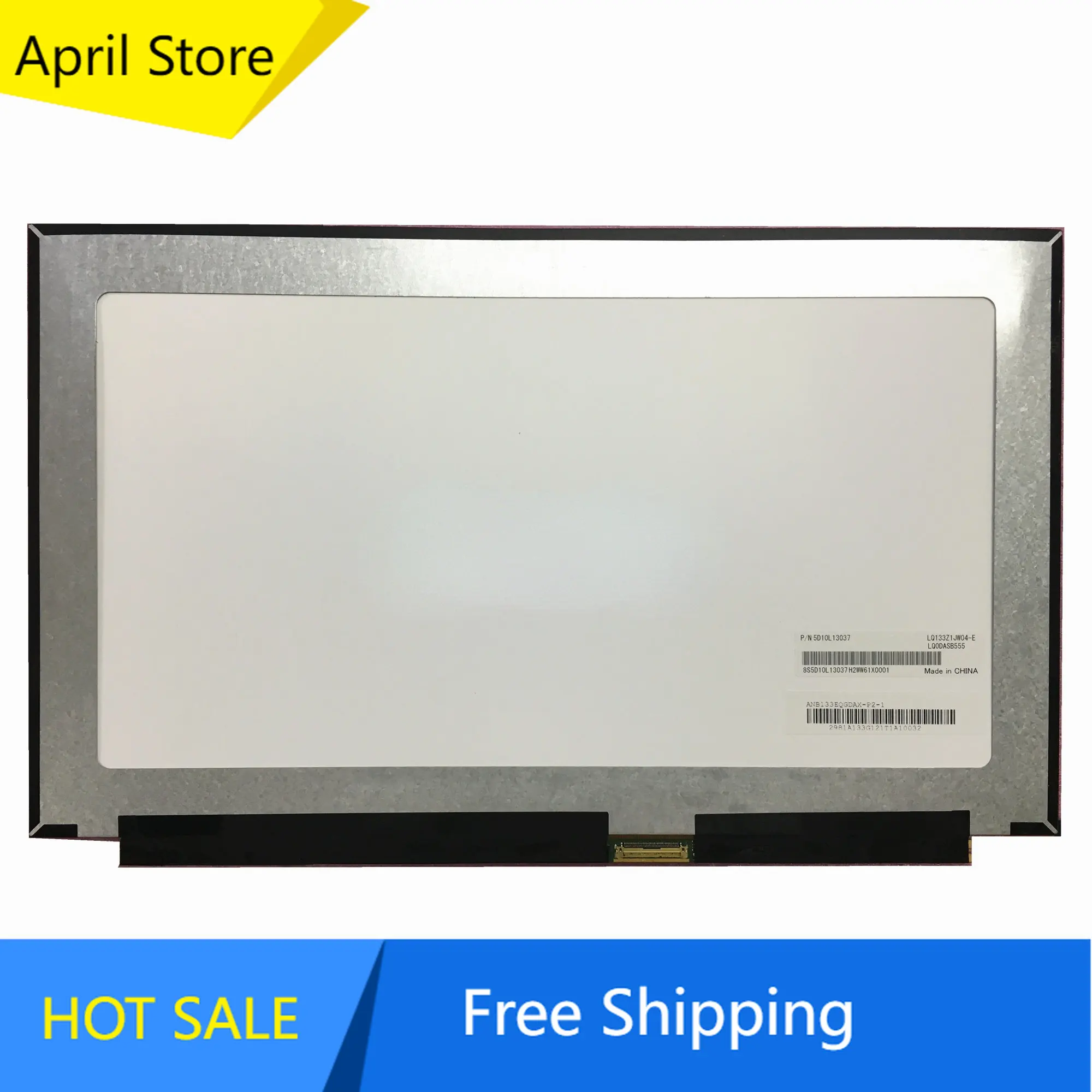 

LQ133Z1JW04-E LQ133Z1JW04 E LQ0DASB555 13.3" IPS LED LCD Screen Display Panel