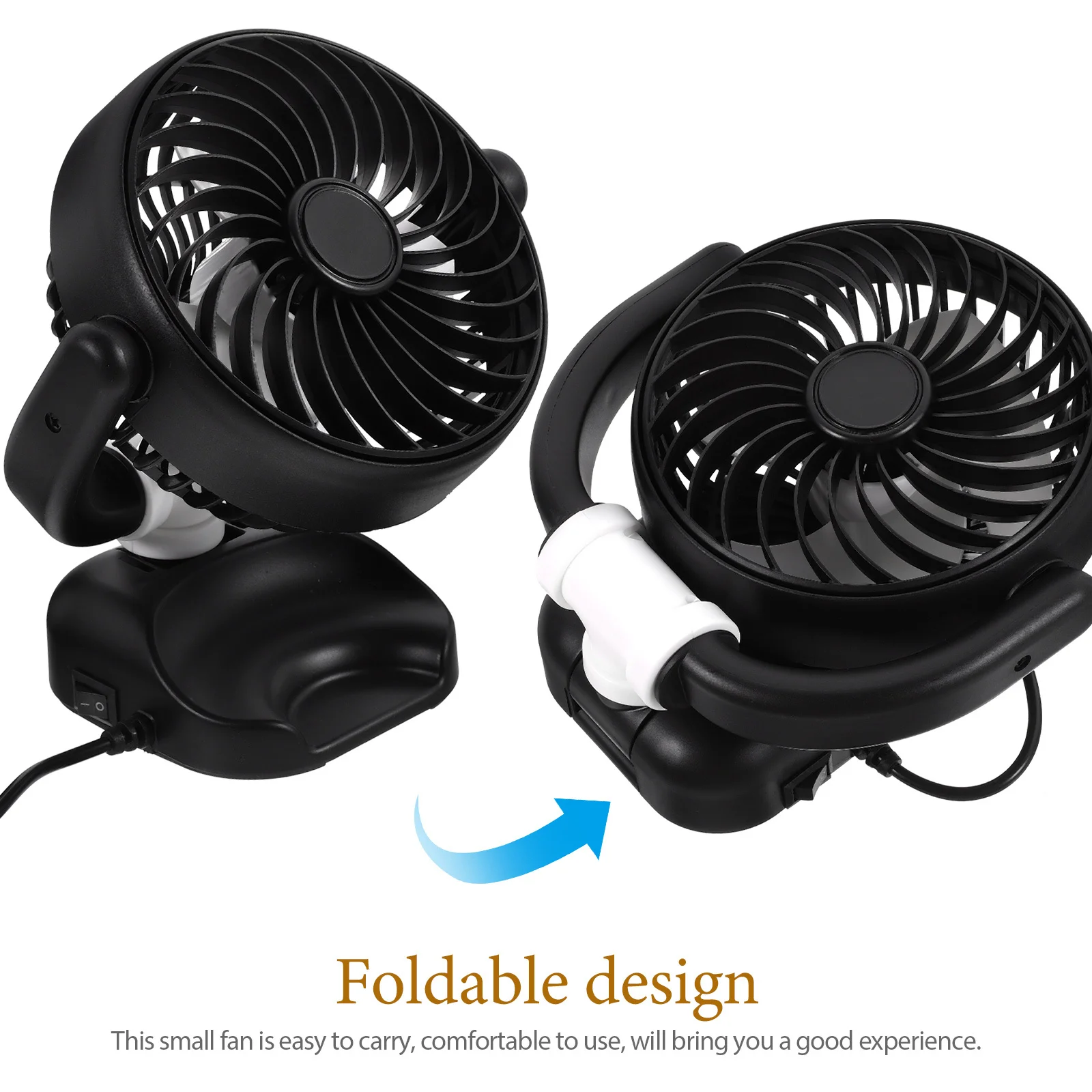 

Car Multifunctional Vehicle Cooling Small Internal Circulation Diffusion Portable Usb Fan For Backseat Summer Airflow Efficient