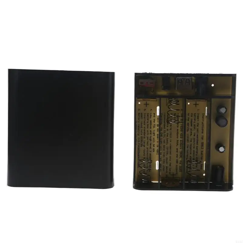 918C 5V 12V DIY 18650 กล่องแหล่งจ่ายไฟสำรองอย่างต่อเนื่องสำหรับโมเด็มกล้องรักษาความปลอดภัย