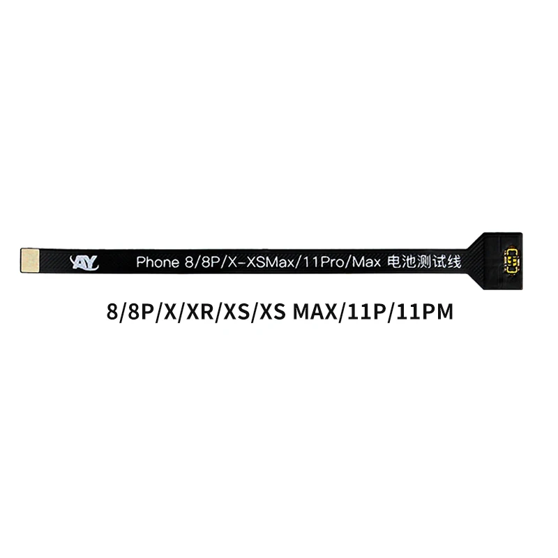 AY Battery Extension Test Flex For Phones 8G 8PLUS X XS XSMAX 11 11Pro 11Promax 12 13 Pro Max 12Mini 13mini Test Connecting Line