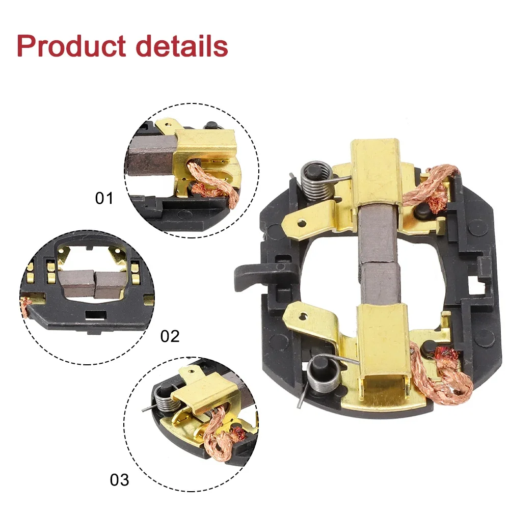 

Brand New Carbon Brush Holder FOR DEWALT Metal N187232 1PCS Holder Carbon Brush DCF830 DCF880 DCF885 Electric Wrench