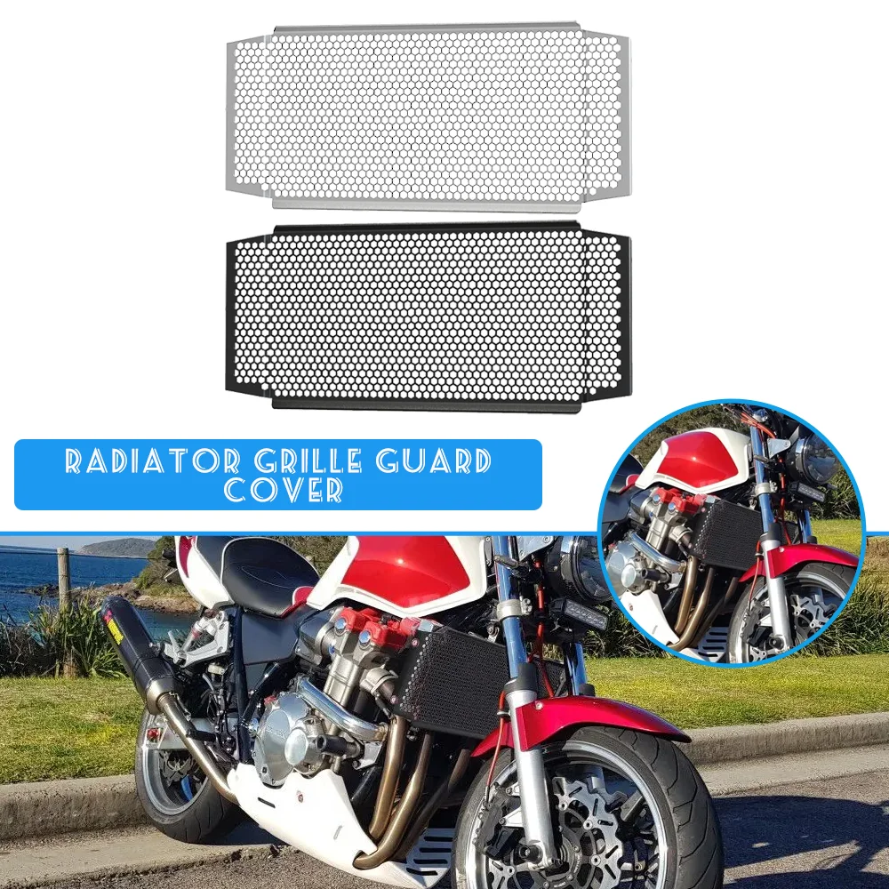 FOR HONDA CB1300/S SC45 CB1300S 2003-2024 Radiator Motorcycle Grill Guard Protection Cover Engine Cooler Protector Grille Cover