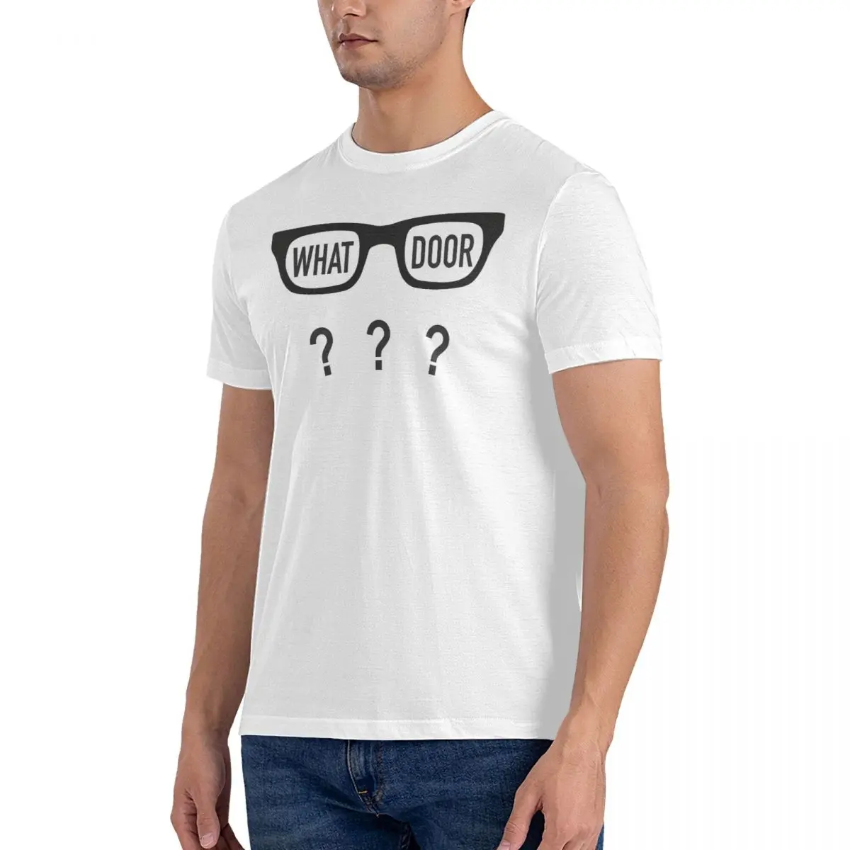 Men What Door T Shirt W-Westworld Cotton Clothes Novelty Short Sleeve O Neck Tee Shirt Birthday Present T-Shirts