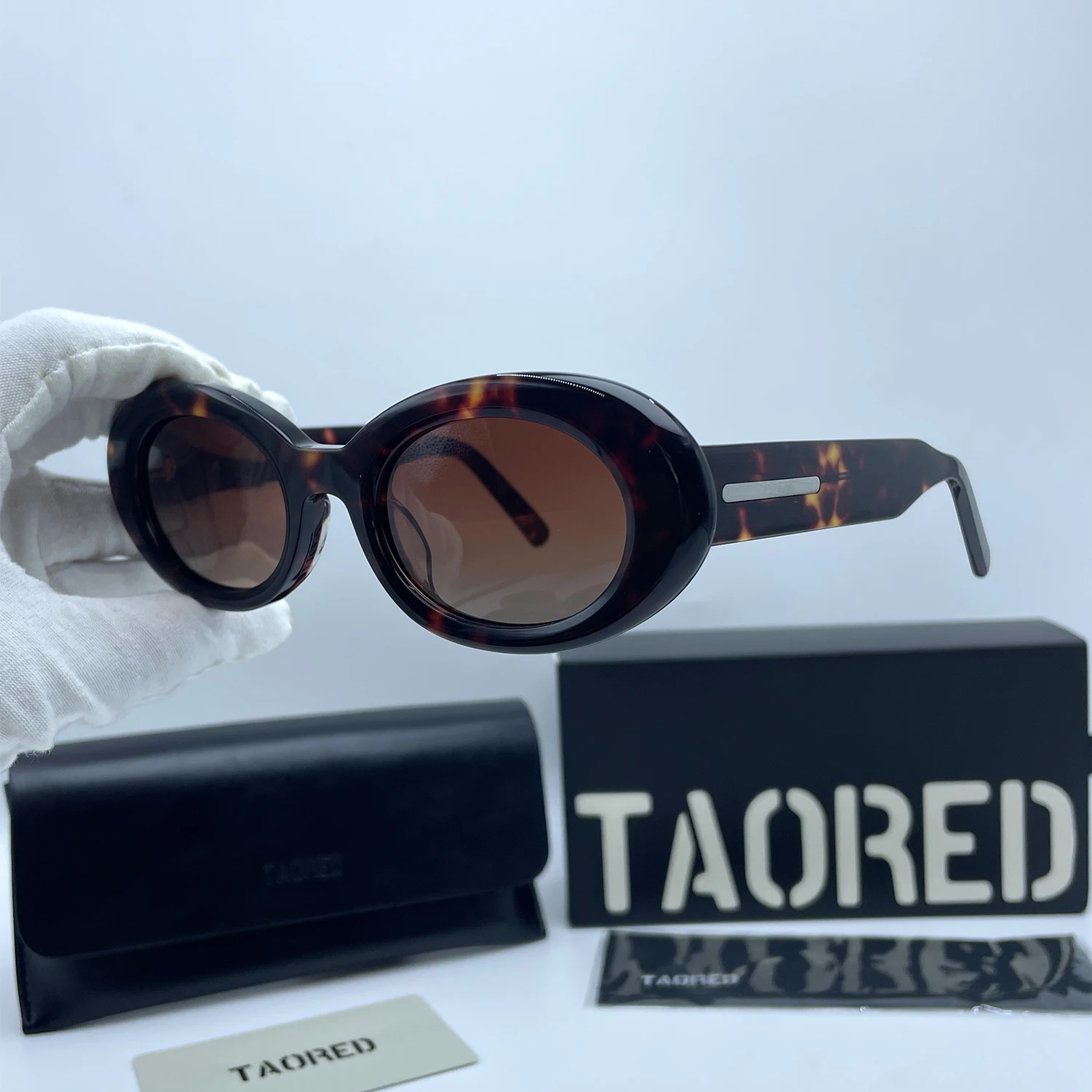 

2025 High-end Handmade Acetate Metal Sunglasses TAC Polarized UV400 Sunglasses UV Protection Men's Travel Sunglasses for Ladies