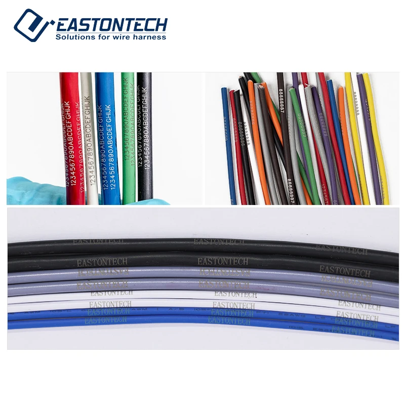 آلة النقش بالليزر للأشعة فوق البنفسجية لسطح المكتب لطباعة أسلاك الكابلات