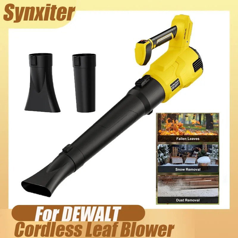 

Brushless Electric Powerful Air Blower For DEWALT 18V Battery Rechargeable Cannon Blower For Leaf Snow Garden Cleaning Tool