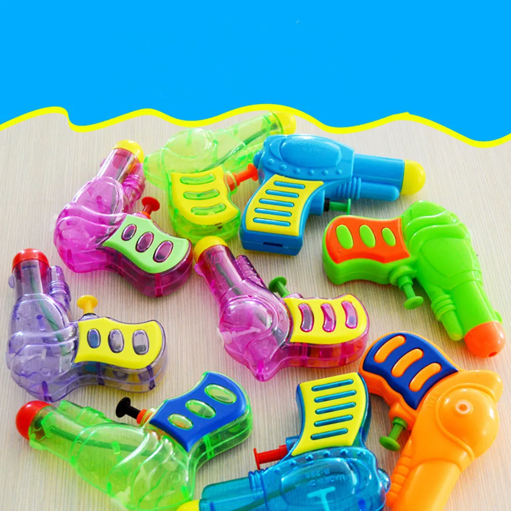 

6Pcs Premium Water Squirt Set for Kids Long-Range Shooting Outdoor Beach Pool Summer Play Ergonomic Grip No-Leak Design