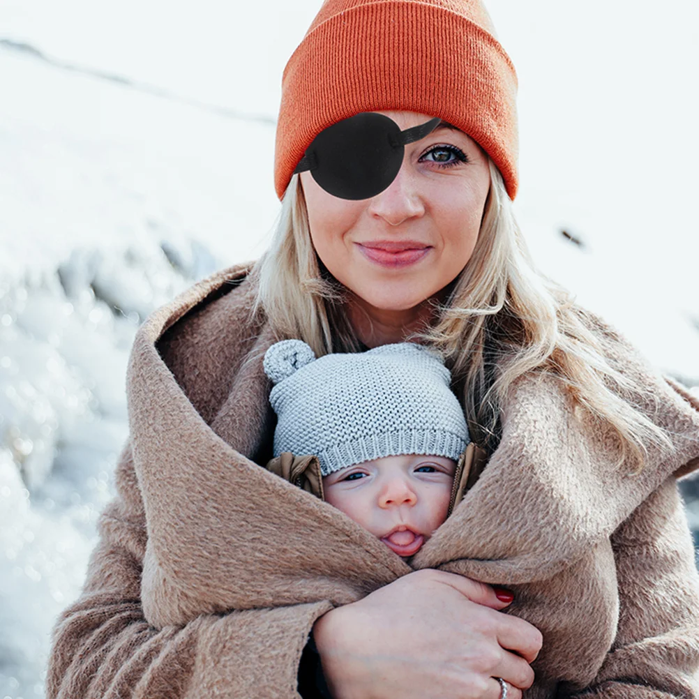 

3 Pcs Eye Cover for Kids Children Amblyopia Shading Soft Polyester Single Protective Eyewear Lightweight Comfortable