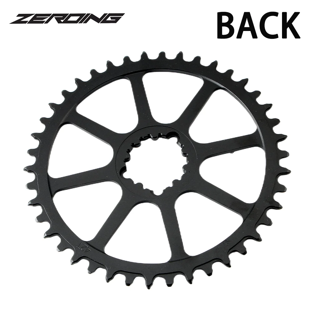 ZEROING Road Bike Tooth Disc 40 42 44 46 48 50T Folding Bicycle Sprocket Wheel Hollow Integrated Single Disc 10/11/12s Parts