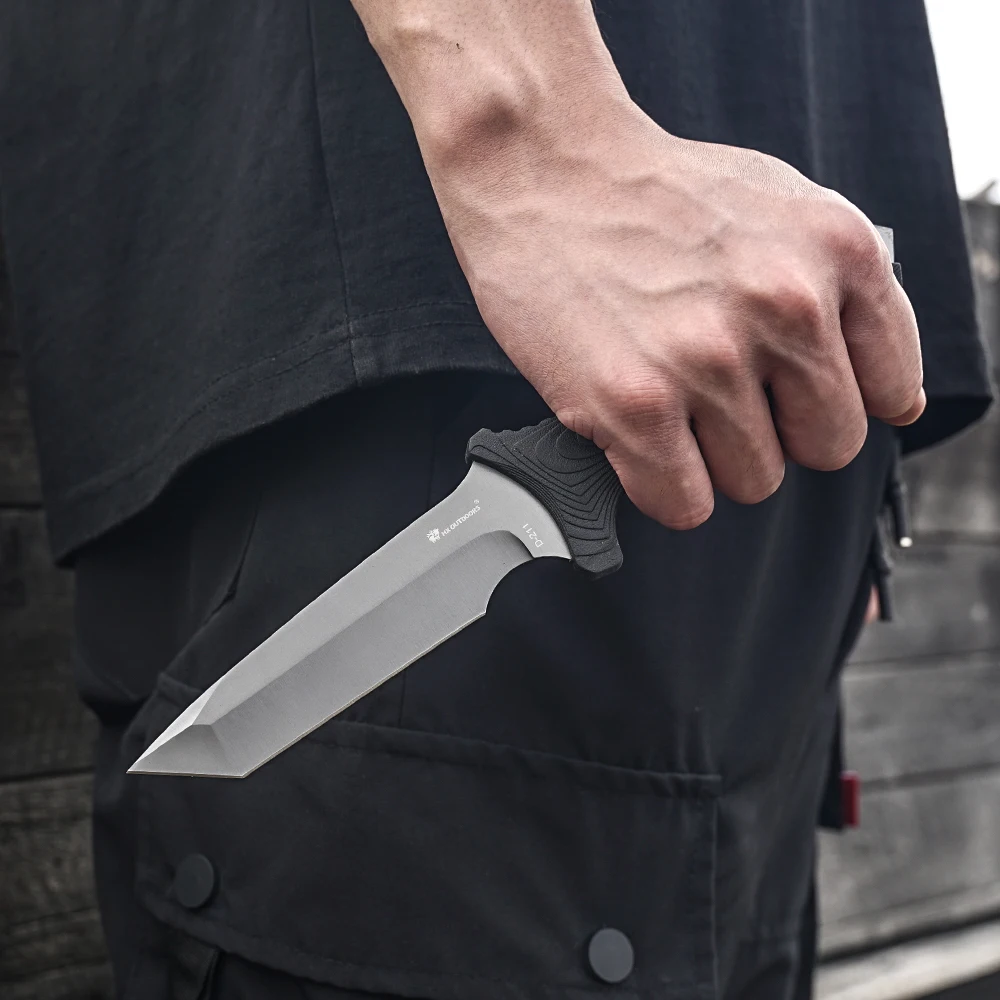 Survival Fixed Blade Knife EDC - đánh giá và giá Dive Knife Titanium
