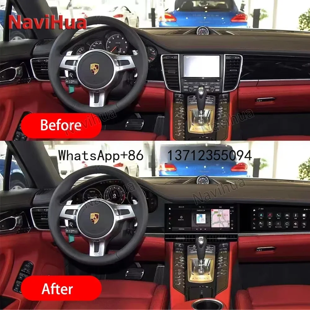 for Porsche Panamera 2011 Radio Multimedia Virtual Speedometer Display Head Unit  Digital Instrument Dashboard Panel