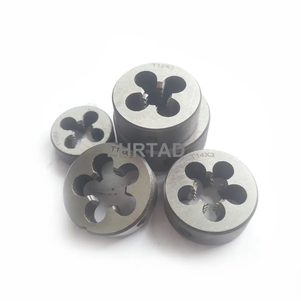 Trapezoidal thread Die TR8 TR10 TR12 TR14 TR16 Right hand trapezoid screw Round Dies TR18 TR20 die T10X2 T12X3 T14X3 T16X2 T20X3