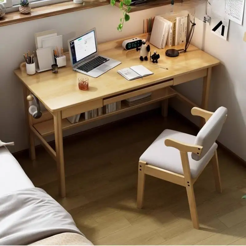 

Luxury Rectangular Computer Desks Modern Elegant Bedroom Computer Gaming Desk Organizer Wooden Mesas De Computador Furniture