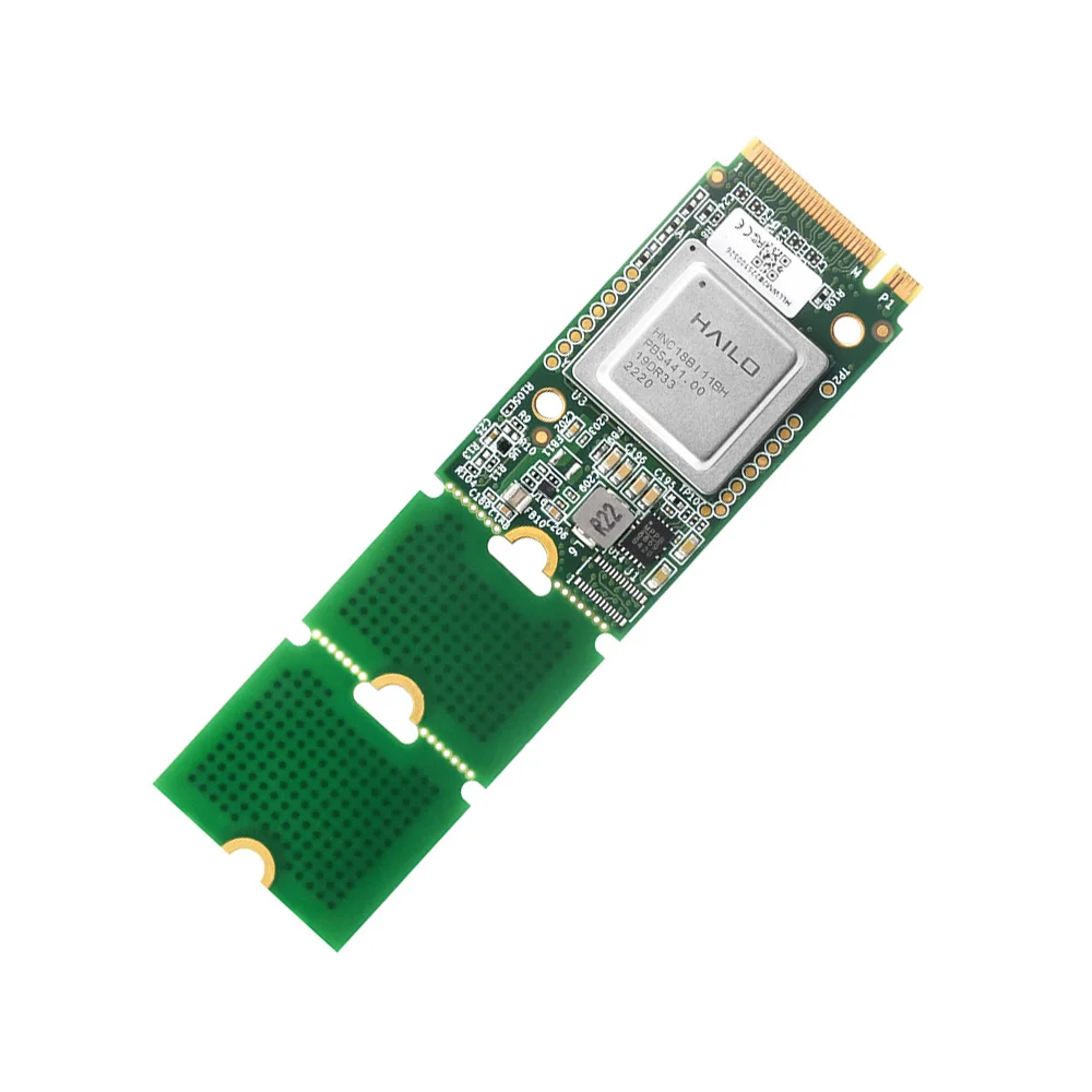 Hailo-8 M.2 AI Accelerator Module Optional For PCIe To M.2 Adapter Board Based On 26TOPS Hailo-8 AI Processor For Raspberry Pi