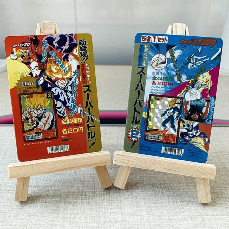 Jeu de cartes GON BALL ACG, jouets de bricolage, grille flash, cadeau Part1-6, fils Goku Gohan, Android18 Vegeta Torankusu Cell, 6 pièces/ensemble