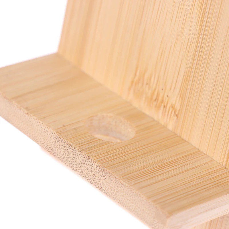1PCS New Wooden Phone Holder Stand Mobile Smartphone Support Tablet Stand