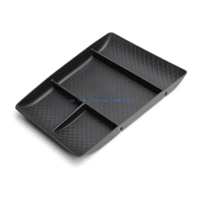 

RXJE Lower Console Organizers Tray Vehicle Interior Organizers Easy Install Car Tray Enhances Vehicle Storage for HYPTEC HT