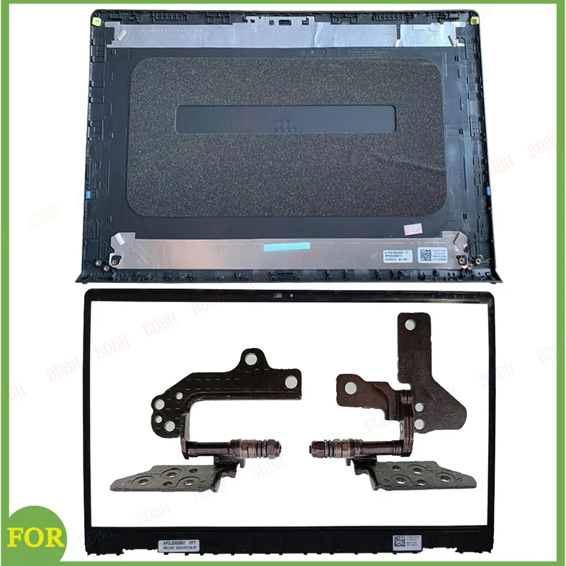 New Case For Dell Vostro 15 3510 3511 3520 LCD Back Cover/Front Bezel/LCD Hinges 0DWRHJ