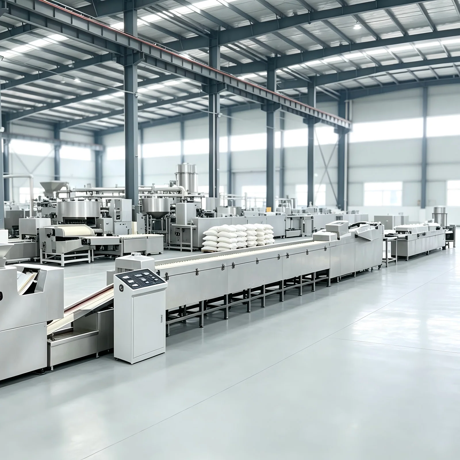 Skilful Manufacture Fried Instant Noodle Equipment High-precision Dried Instant Noodles Making Machine