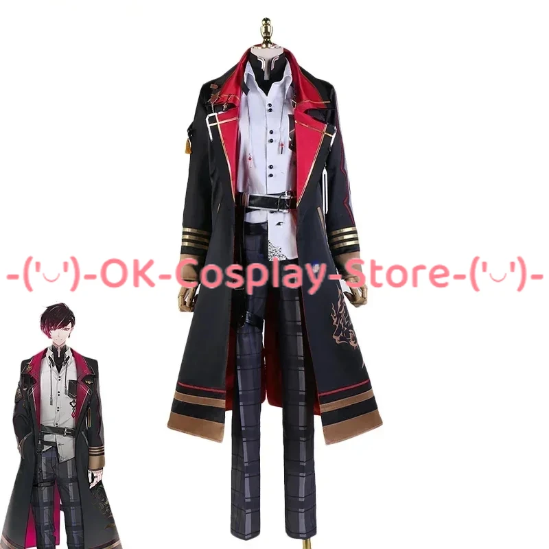 

Ver Vermillion Cosplay Costume XSOLEIL Vtuber Cosplay Party Suit Halloween Uniforms Anime Clothing Custom Made