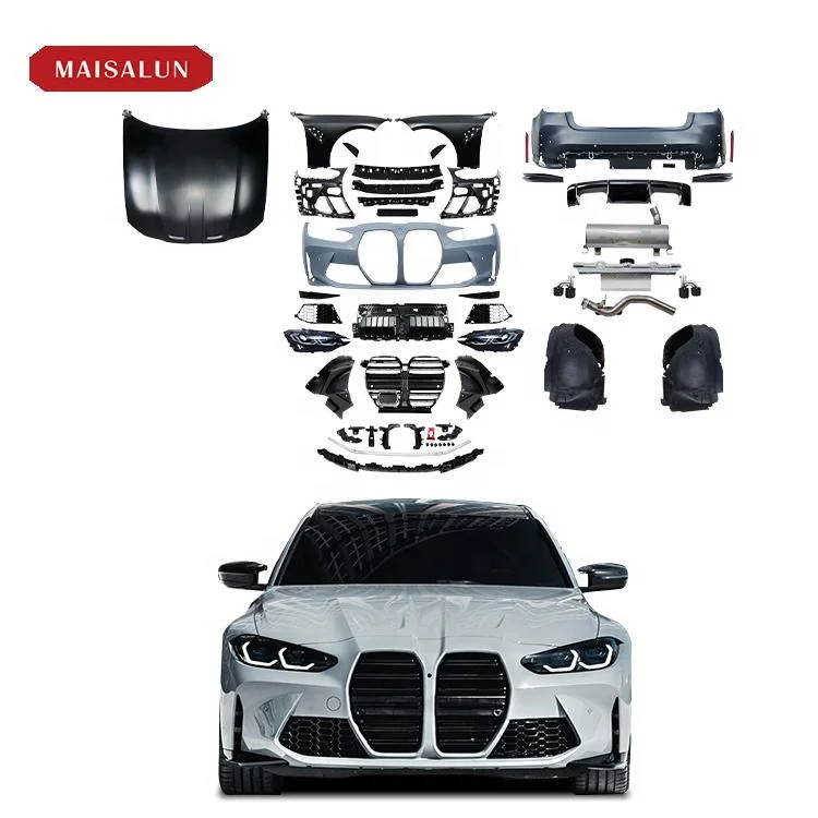 G20 Facelift G80 M3 Conversion Kit for  3 Series G20 G28 320i 330i Auto Parts Car Bumper Hood Fender Headlight Exhaust Fender