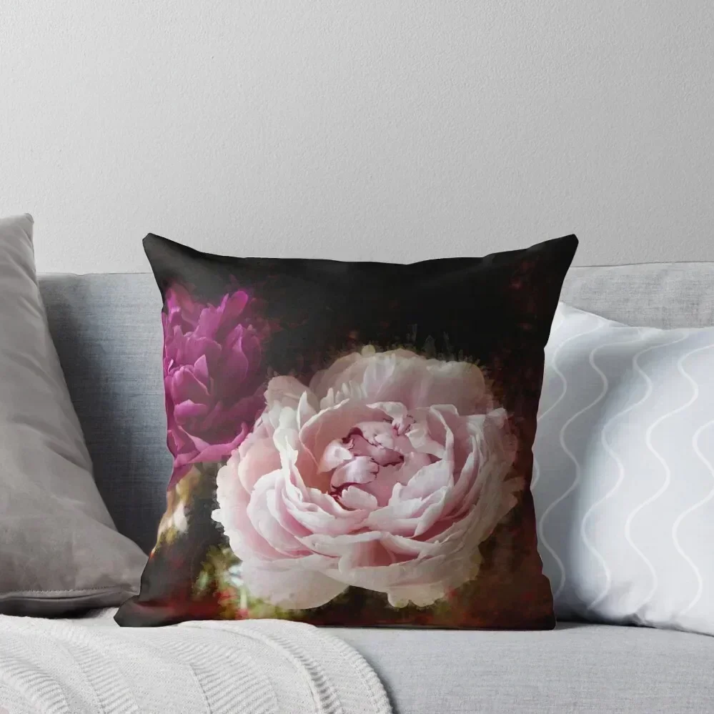 

Peony Portrait Throw Pillow Decorative pillowcase Cushions For Children Pillow Cases Decorative pillow