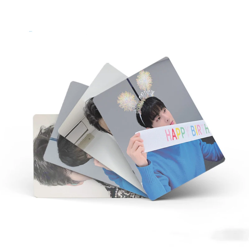 KPOP Cha EunWoo Album Carte postale, carte de collection photo, carte LOMO, carte scintillante, cadeau exquis, Astro, nouveau, ensemble de 50 pièces