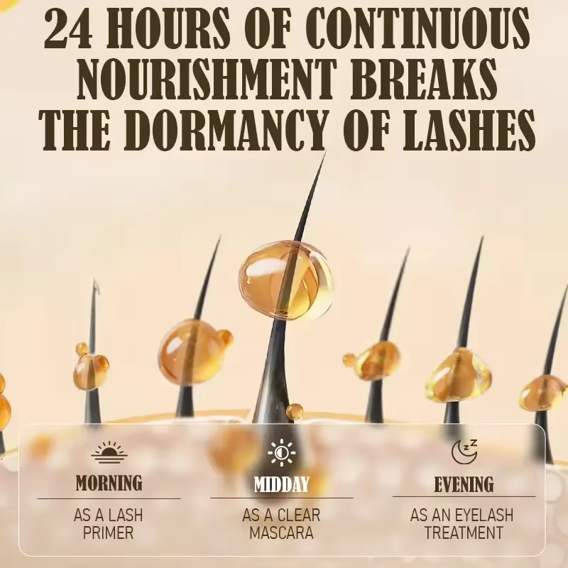 Snelle Wimpergroei Serum 7-dagen Anti Haaruitval Product Wenkbrauw Voller Dikkere Verlenging Wimpers Voedingsoplossing Schoonheidsverzorging