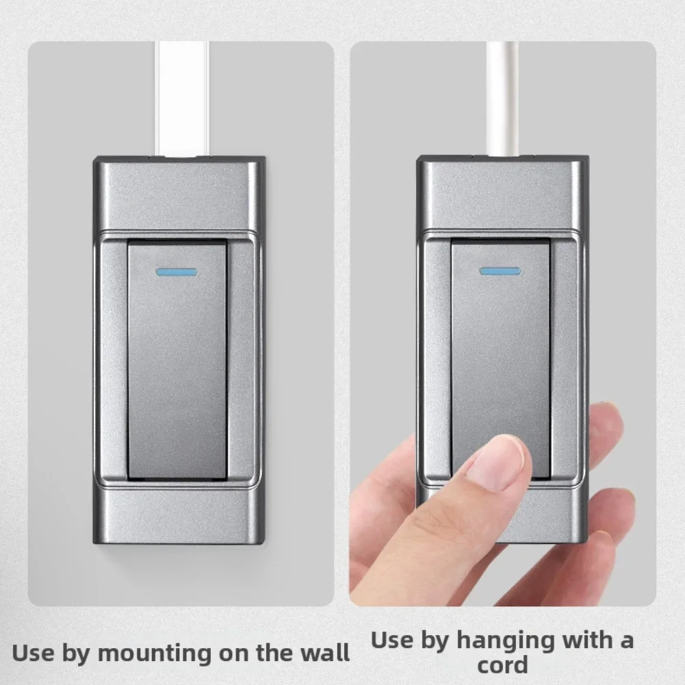 Panel Control Wall Light Switch For Home Lighting Operating Voltage 10A 250V Cord Hanging Option For Home Lamps