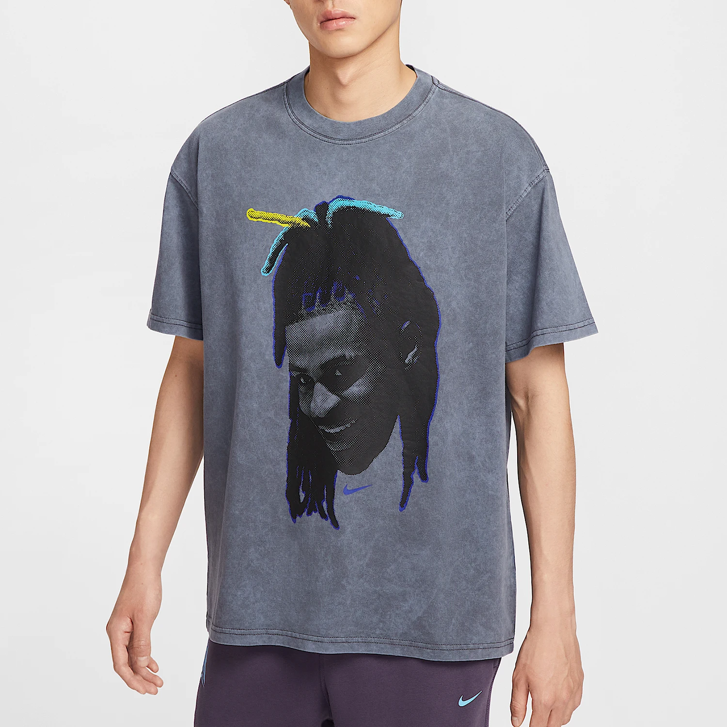 

Оригинальная мужская свободная спортивная футболка Nike JA Morant с принтом для баскетбола HJ3429-010