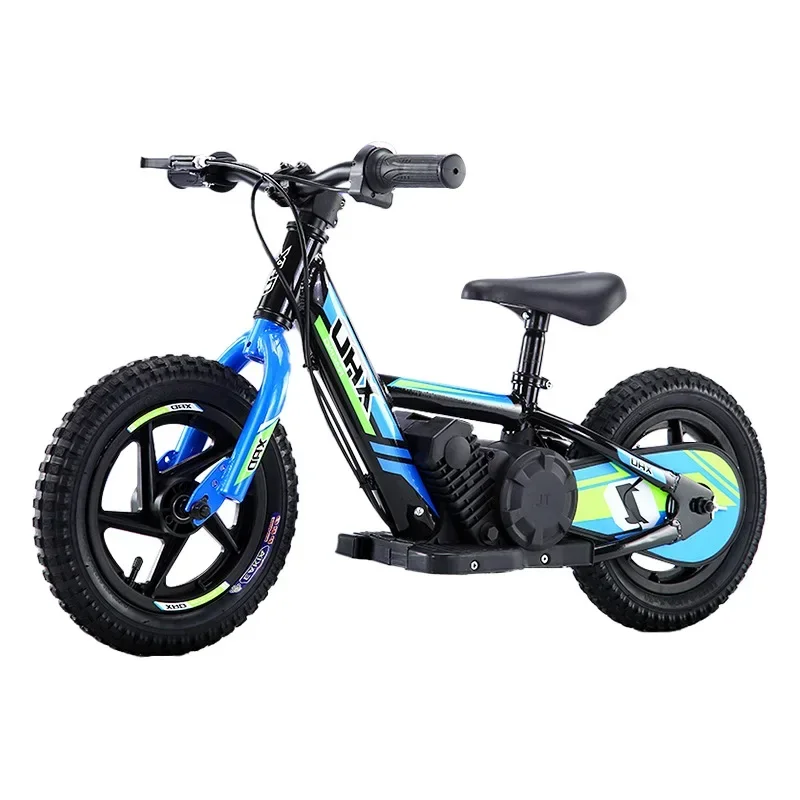 2023 Factory Hot Sale New 2 In 1 Kids Electric Powered Balance Bike For Sale Children Balance Bike Stability Cycle For Child