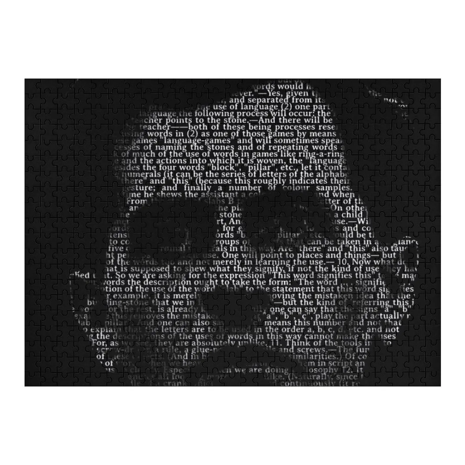 

Ludwig Wittgenstein Jigsaw Puzzle Personalised Name Wooden Name Personalized Puzzle