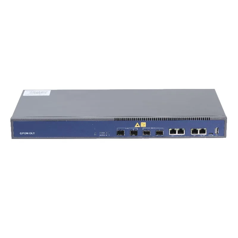HA7302G Without Pon Modules 2PON GPON  OLT Compatible GPON XPON ONT/ONU Fiber Optic Equipment FTTx 2 Ports Mini OLT FTTH