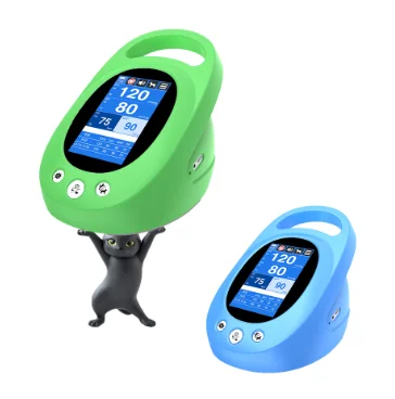 Professional measurement for cats, dogs, and pets, precise operation, and simple 4.8 inch color touch screen