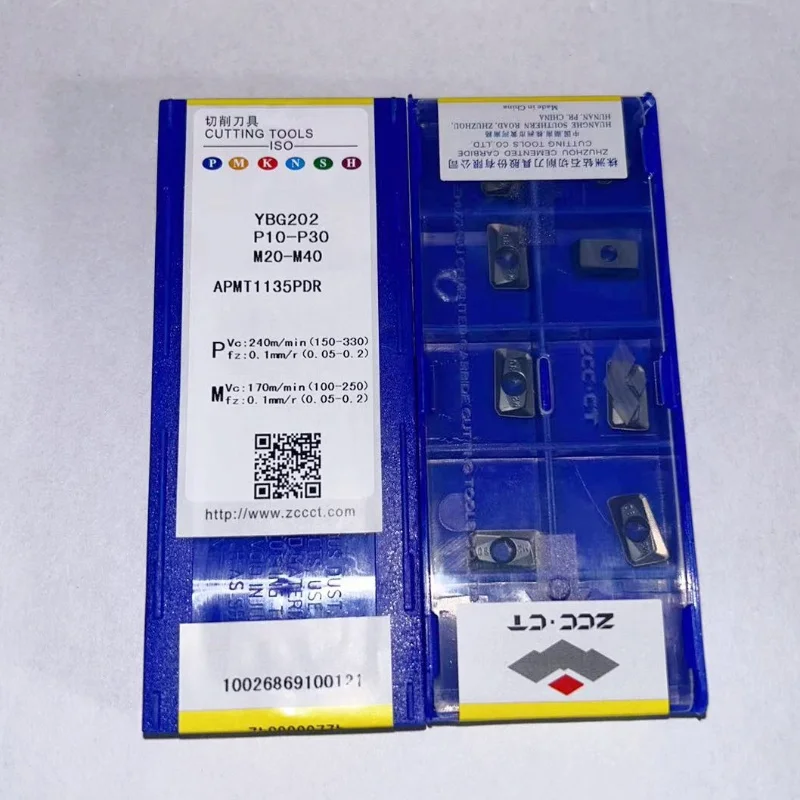 

APMT1135PDR YBG202 /APMT1135PDR YBG205 /APMT1135PDR YBG302 /APMT1135PDR YBG212 CNC turning tool blade carbide inserts 10Pcs