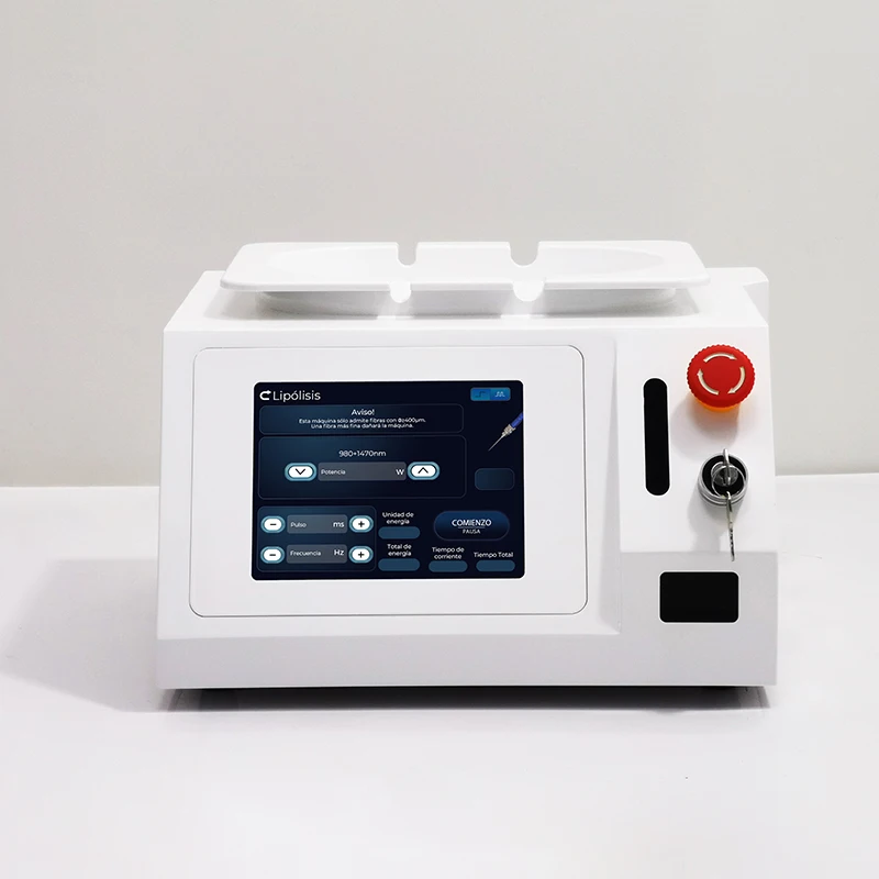 

Newest Portable 635nm 980nm 1470nm Diode Laser Machine Laser Vascular 980nm Vessel Removal Device Slimming Body Fat Dissolving