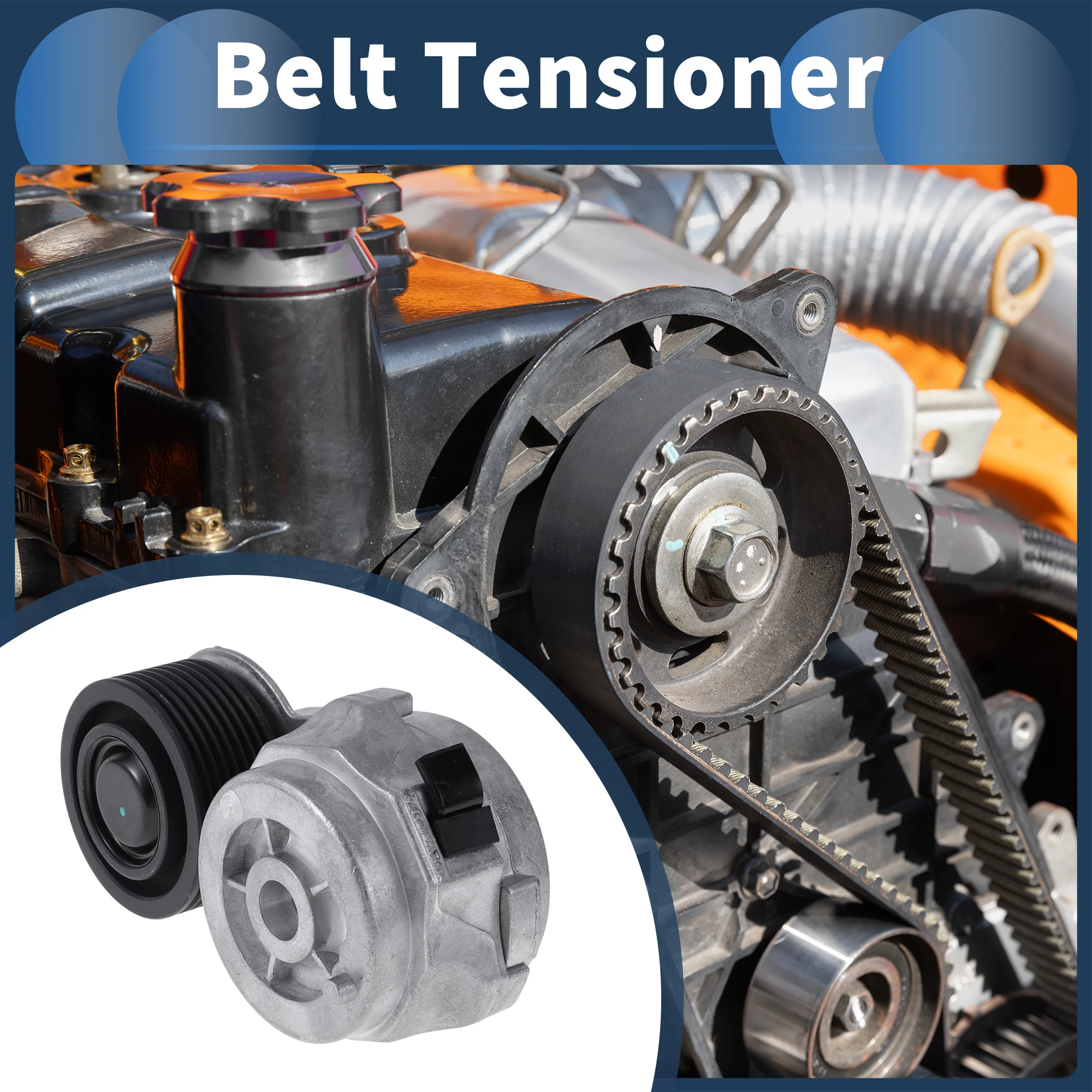 

Натяжитель ремня UXCELL для дизельного двигателя Cummins QSL ISL 8,3 8,9 No 3974102, металл, 1 шт.