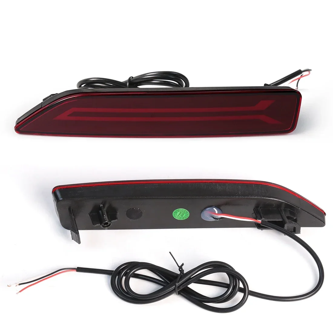 Car Rear Bumper Reflector Brake Warning Lights For Honda CRV CR-V 2007 2008 2009 Fog Lamp Dynamic Turn Signal Lamps Accessories