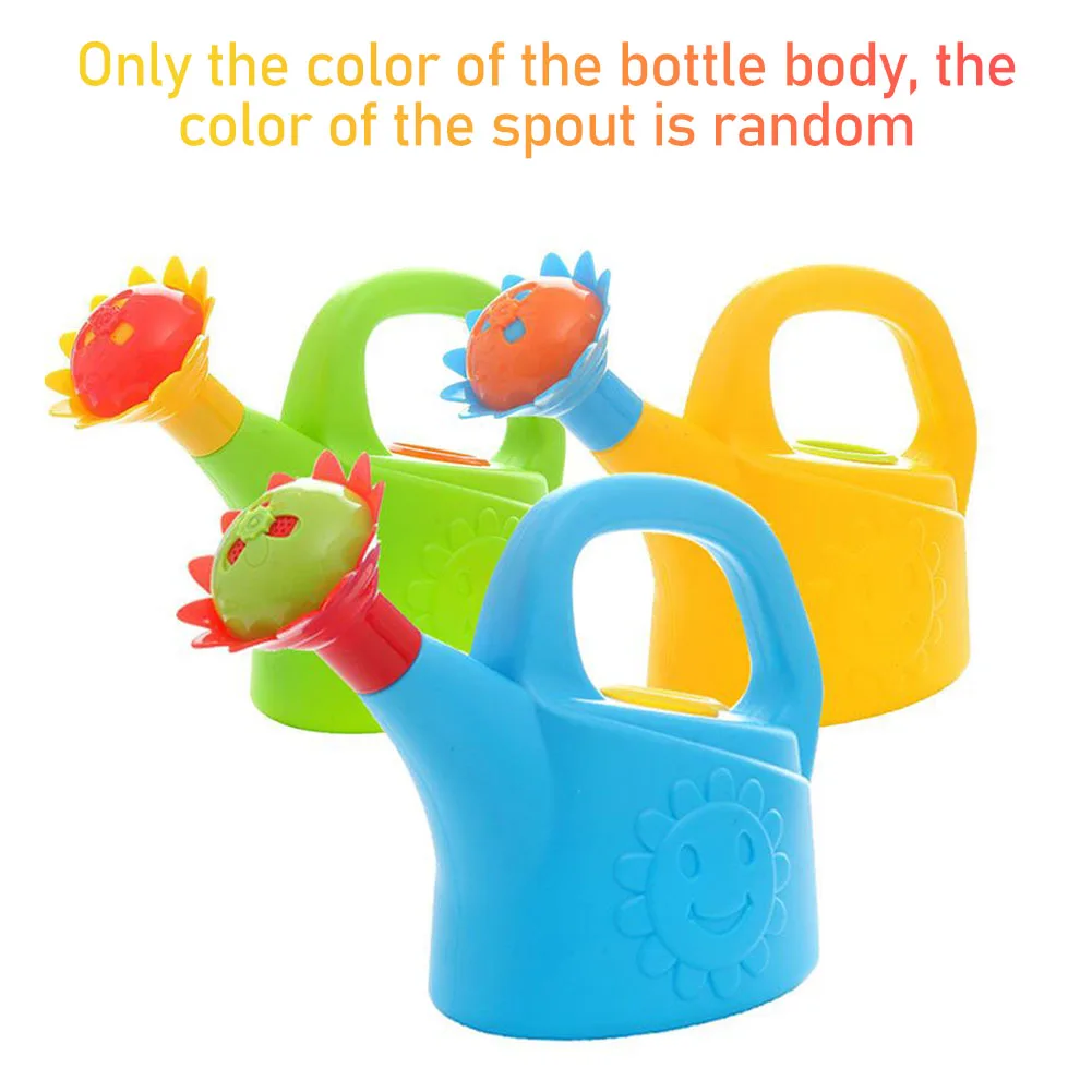 

Sprinkler Watering Can None Yellow 18cm X 10.5cm X 7cm Beach Spray Cute Cartoon Flowers Bottle Green Kids None