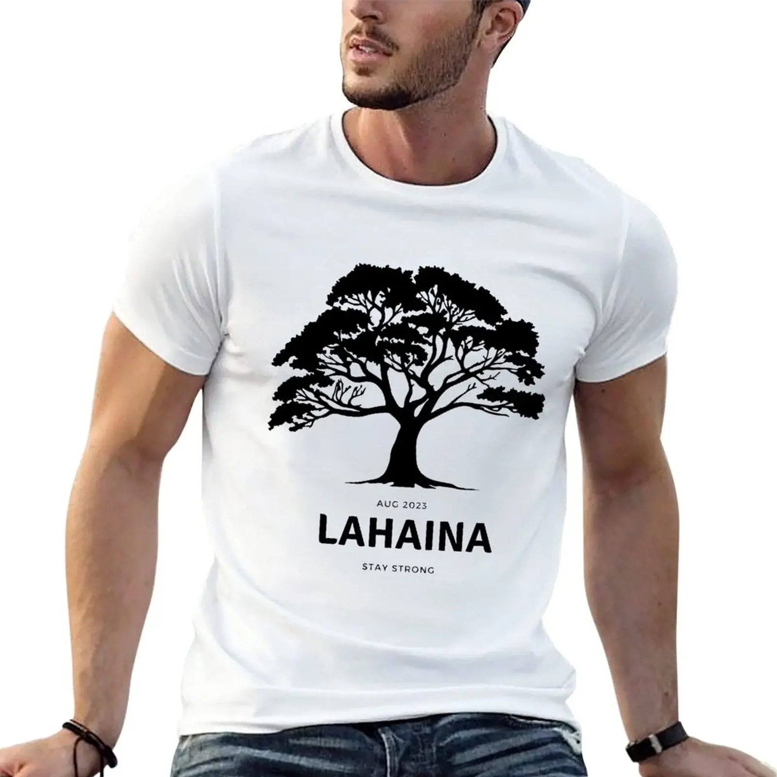 New Lahaina Banyan Tree in Maui T-Shirt custom t shirts new edition t shirt funny t shirts for men