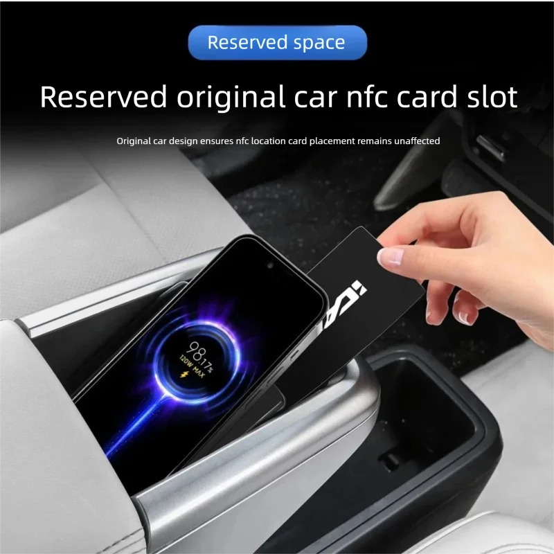 Car Wireless Charging Panel For Chery iCar V23 Accessories 2024 2025 2026 Upgrade Car Fast Charger Interior Modification Bodykit