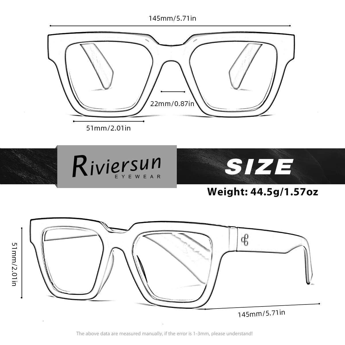 Großrahmige Damen-Lesebrille mit Blaulichtfilter und Presbyopie-Korrektur +1.0+1.5+2.0+2.5+3.0+3.5 – Detail 1