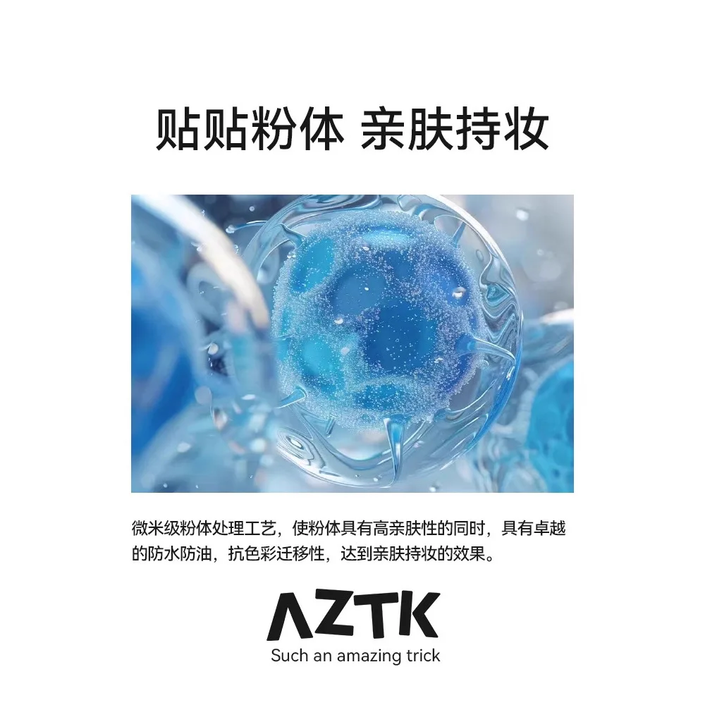 AZTK Correttore Illumina Penna Liquida Macchie di Copertura Cicatrici da Acne Cerchi Scuri Lacrima Troughs Evidenziatore Umido Liscio Genuino Originale