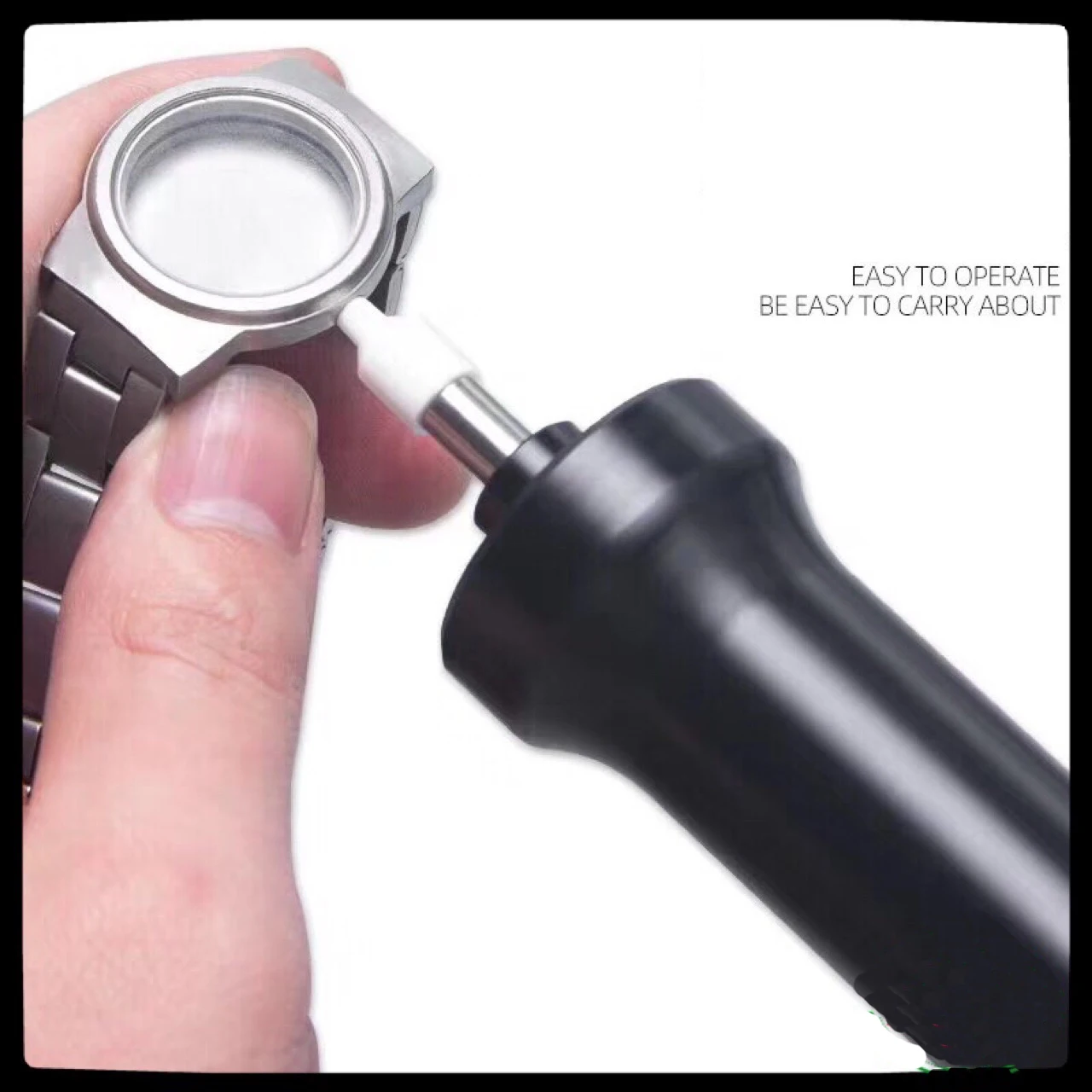 Air Pressure Pump Watch Crystal Remover 1.6mm 2.0mm 2.5mm for One-piece Back Case