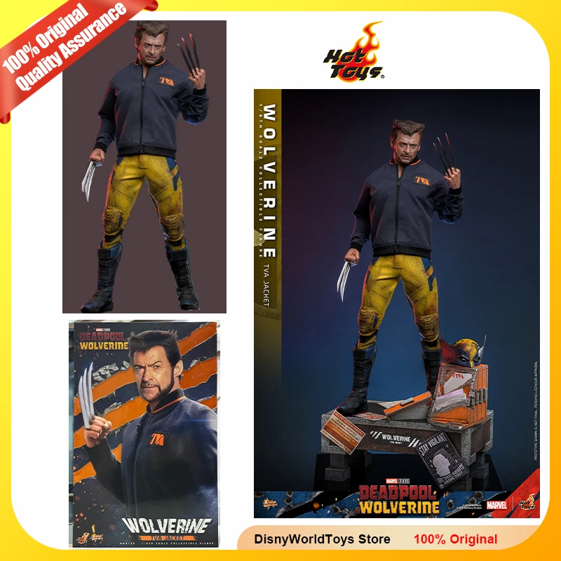

100% Original Hot Toys HT 1/6 MMS756 Deadpool Wolverine Wolverine TVA Jacket Version Genuine In Stock Figure Model Toys