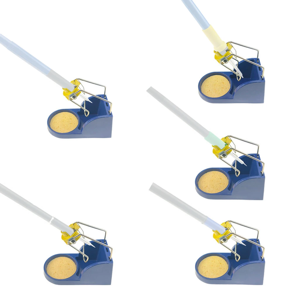 

Функциональная подставка для паяльника для серий T12 и FX9501 с прочной рамой и основанием, поглощающим тепло.