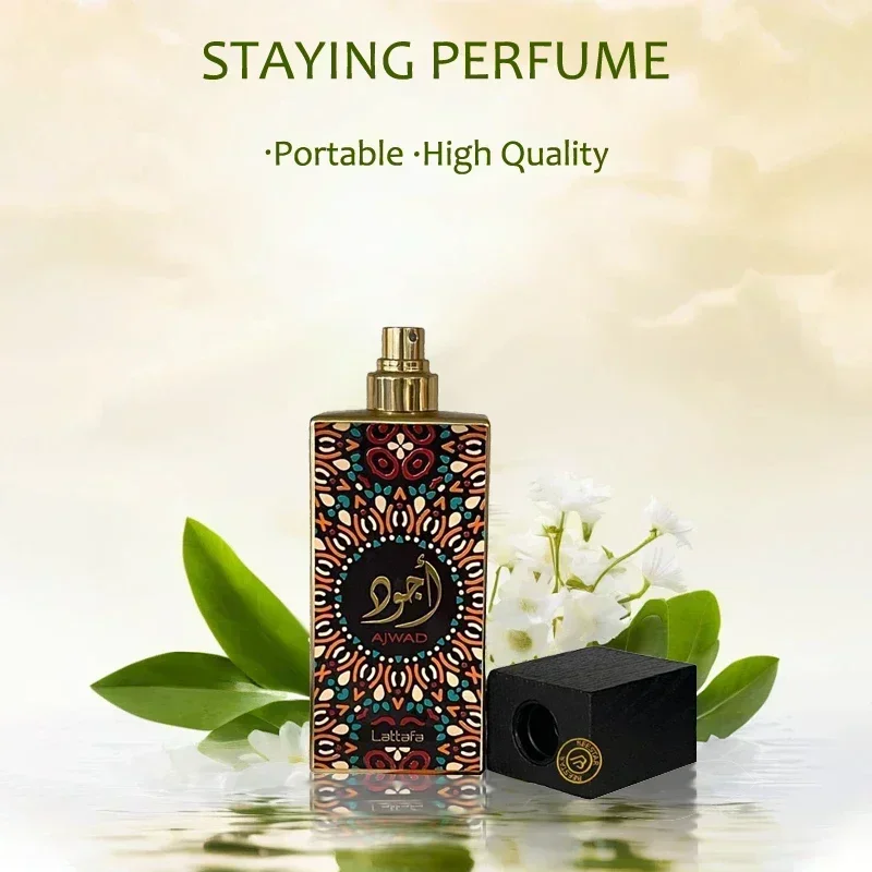 60ml wysokiej jakości oryginalne męskie perfumy z Arabii Saudyjskiej perfumy naturalne feromony perfumy długotrwały zapach dla mężczyzn i kobiet